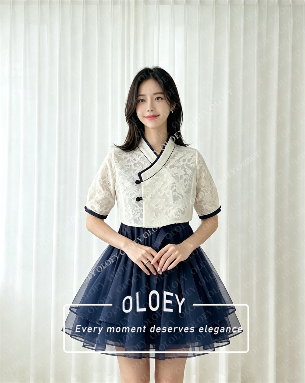 Ensemble Hanbok de concert cou - Modern Korean Lifestyle avis et prix