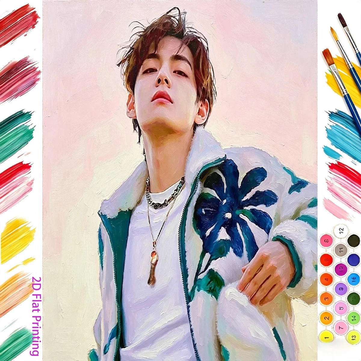 Kit de peinture par numéros pr - Korean Arts And Lifestyle avis et prix