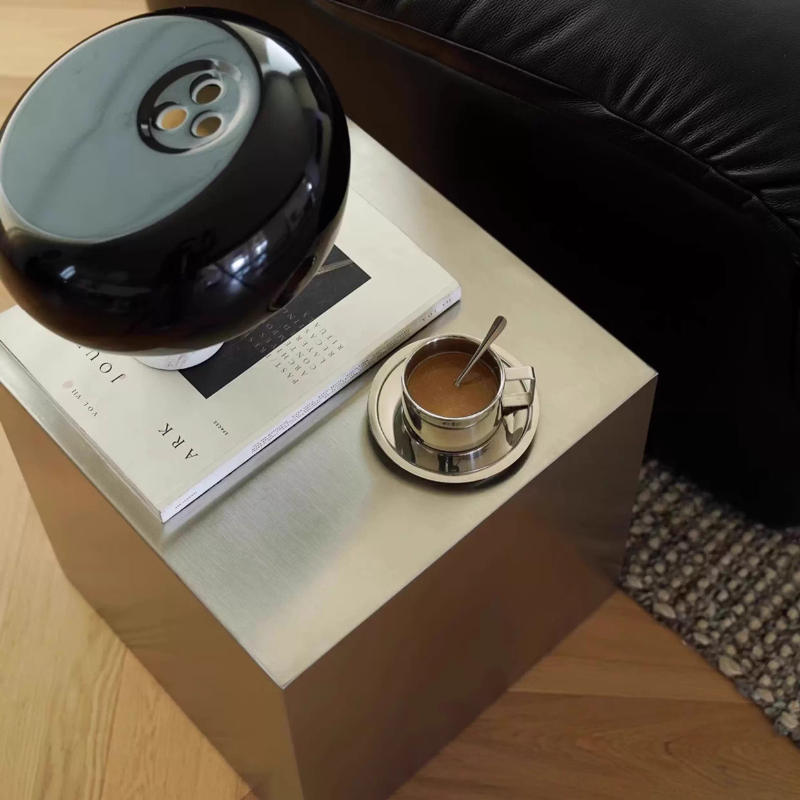 Tables d'appoint en acier inox - Modern Korean Lifestyle avis et prix