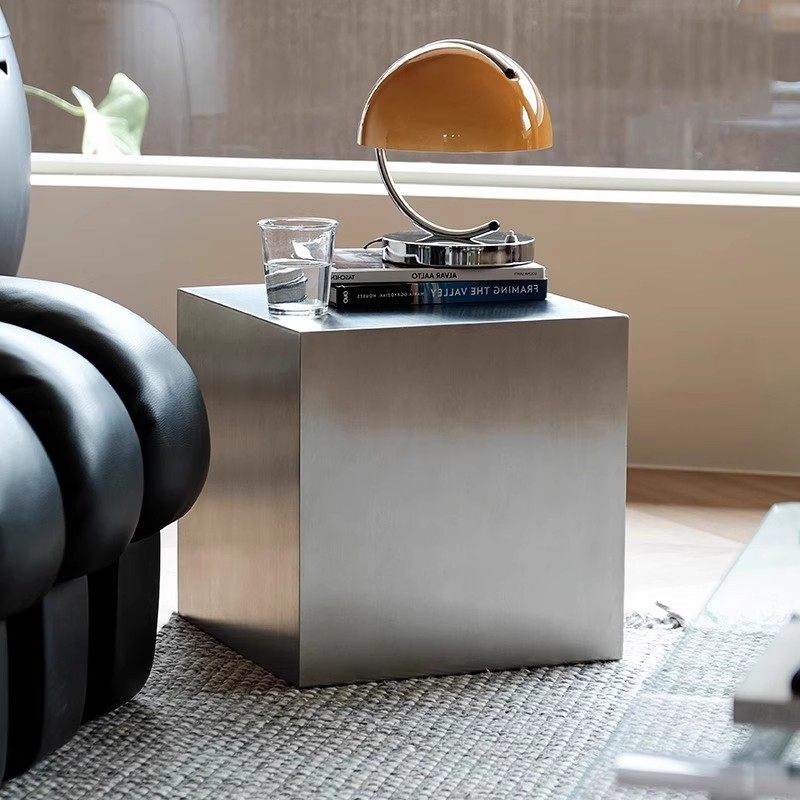 Tables d'appoint en acier inox - Modern Korean Lifestyle avis et prix